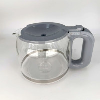 Ersatzkanne für Braun Kaffeemaschine KF1500WH, hellgrau, AS00001536