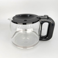 Ersatzkanne für Braun Kaffeemaschine KF1100, KF1500, schwarz, AS00001538