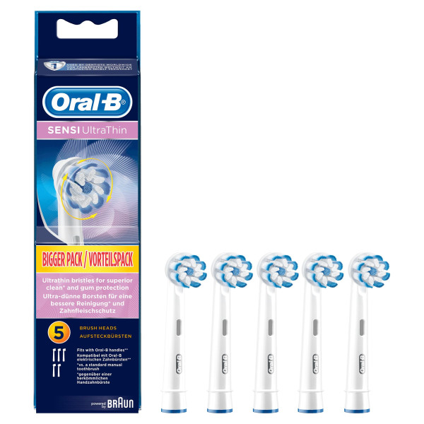 Oral-B Ersatzzahnbürsten SENSI UltraThin 5er Pack