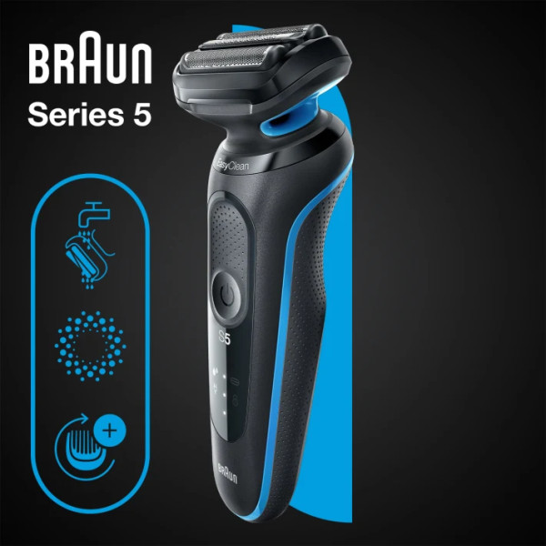 Braun Series 5 51-B1000s Nass- und Trockenrasierer mit EasyClick-Aufsatz-Copy
