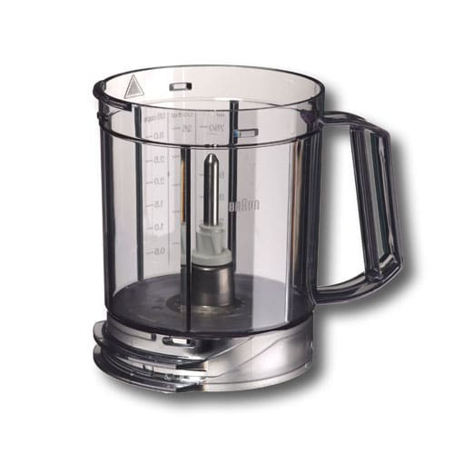 Mixbehälter transparent 750 ml für Braun Küchenmaschine K 700-K 750 Typ 3202, 7322010214