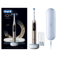 Oral-B iO Series 10 Eclipse Gold Special Edition Weiß - Elektrische Zahnbürste