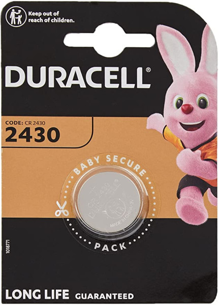 Duracell Lithium 2430, Knopfzellenbatterie