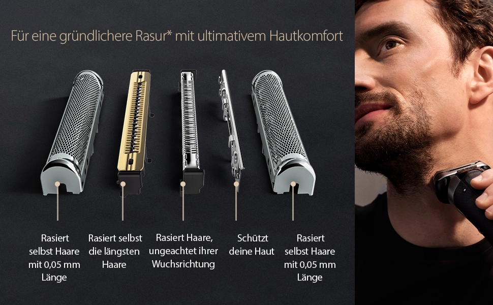 Braun Rasierer Series 9 Pro+ typ Zubehör, Braun online inkl. Ersatzteile, kaufen PowerCase, | Metall, 5793 edles Neugeräte 9525s