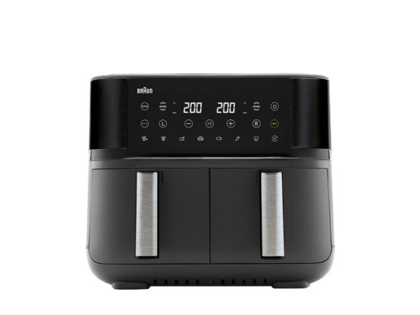 Braun TwinCook 3 Heißluftfritteuse TD 3030I BK Schwarz