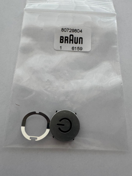 Braun Rasierer Series 9 - Power Button S9, 80729804, silber
