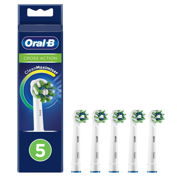 Oral-B Ersatzzahnbürsten CrossAction CleanMaximizer 5 Stück