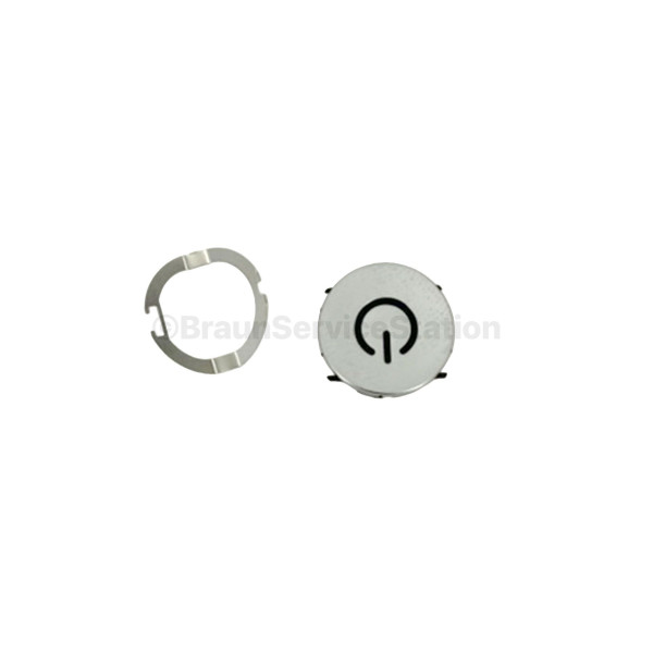 Braun Rasierer Series 9 - Power Button S9, 80729804, silber
