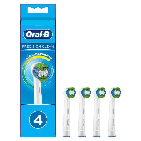 Oral-B Ersatzzahnbürsten Precision Clean, 4 Stück CleanMaximizer