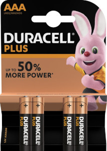 Duracell Plus Power AAA Batterien 1,5 Volt