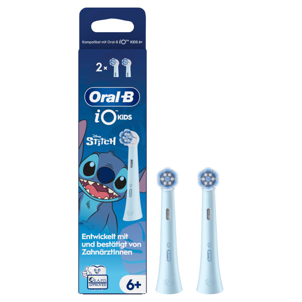 Oral-B Ersatzzahnbürsten iO Kids 2er Pack, Stitch