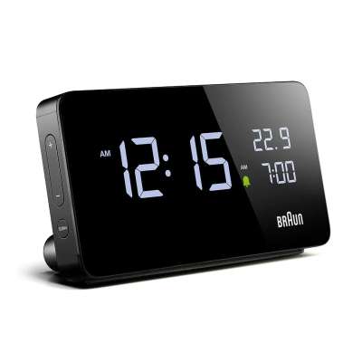 Braun BC07B-DCF Ébresztőóra - Fekete