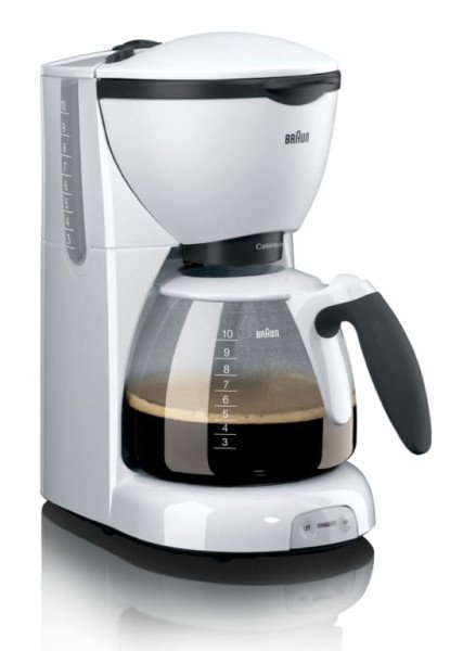 Braun Kaffeemaschine KF 520 Cafe House Pure weiß