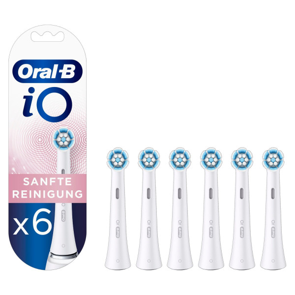 Oral-B Ersatzzahnbürsten IO Ultimate Reinigung 5+1, weiß
