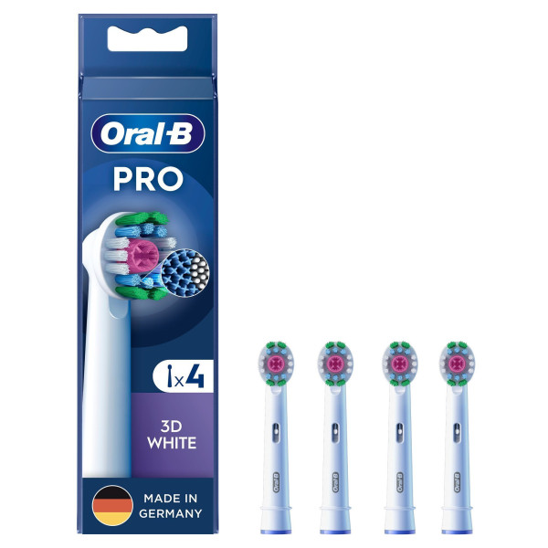 Oral-B Pro 3D White Aufsteckbuersten, 4 Stück