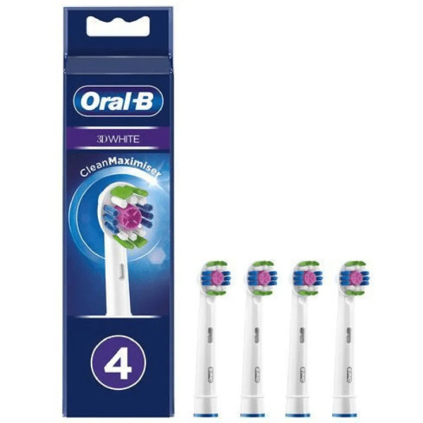 Oral-B 3D White Aufsteckbuerste CleanMaximizer 4 Stück