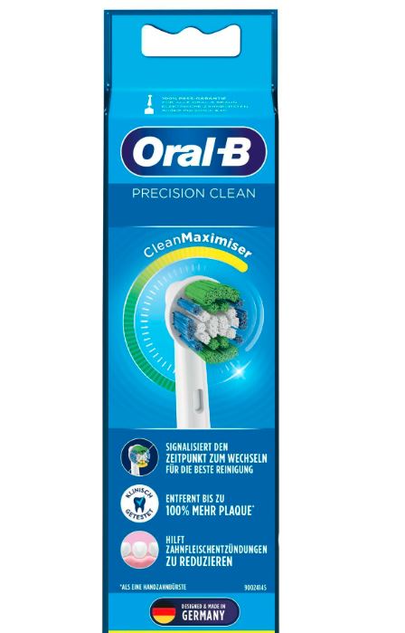 Oral-B Ersatzzahnbürsten / Aufsteckbürsten Precision Neugeräte 7+1 kaufen Clean Zubehör, online Braun | Ersatzteile