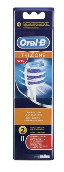 Oral-B Ersatzzahnbürsten TriZone 2 Stück-Bild Verpackung