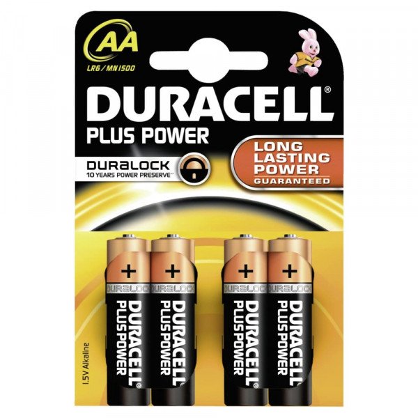 Duracell Plus Power AA Batterien 1,5 Volt