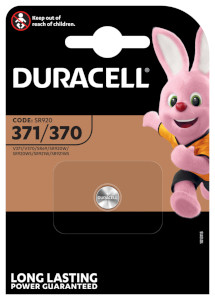 Duracell 371/370, Uhrenbatterie