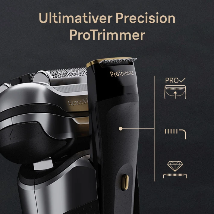 Braun Elektrorasierer »Series 9 Pro+ 9527s«, Precision ProTrimmer mit 3  Jahren XXL Garantie