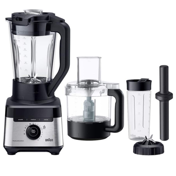 Braun PowerBlend 7 3-in-1 Standmixer JB 7568, Schwarz