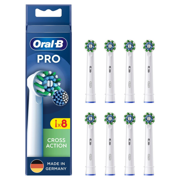 Oral-B Pro CrossAction Aufsteckbürste, 7+1